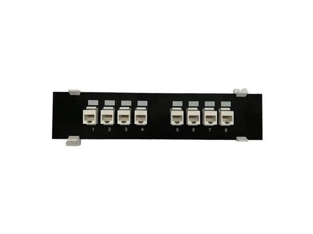 Cat6 RJ45 8-Port Keystone Patch Panel: $16.99 Cat6 RJ45 8-Port Keystone Patch Panel: $16.99