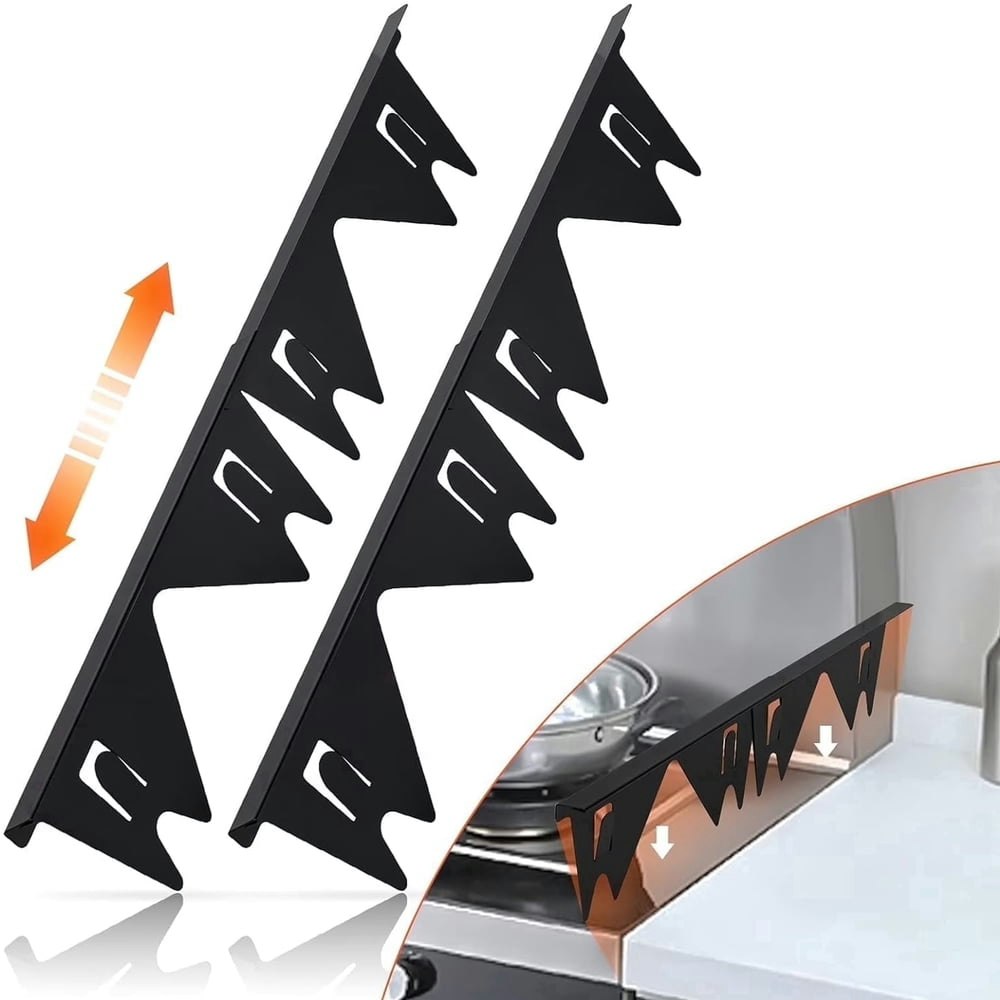 Motmax Adjustable Stainless Steel Stove Gap Filler 2-Pack: $16.18