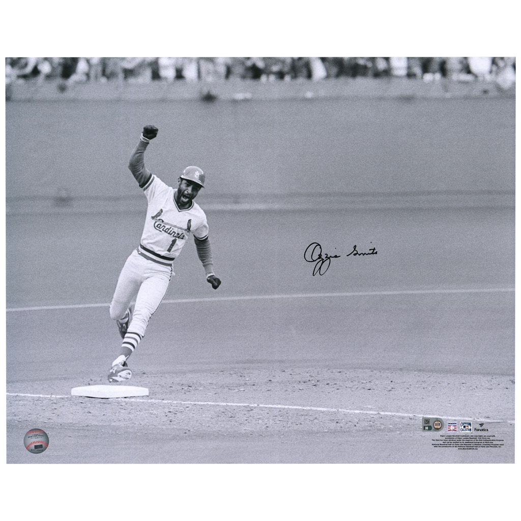 Ozzie Smith St. Louis Cardinals Autographed 16" x 20" 1985 NLCS Photograph: $179.99
