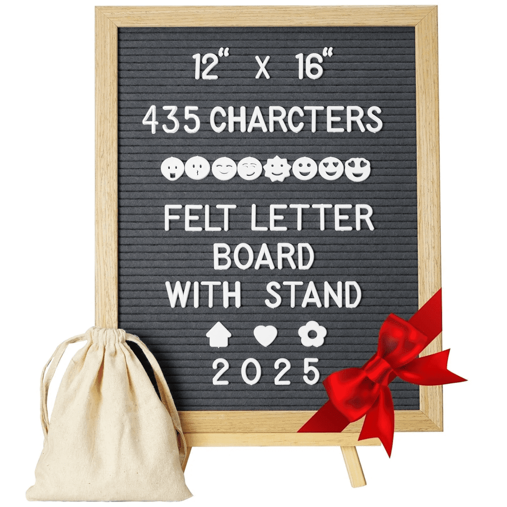 Agcan 12x16-Inch Felt Letter Board with Stand: $23.39