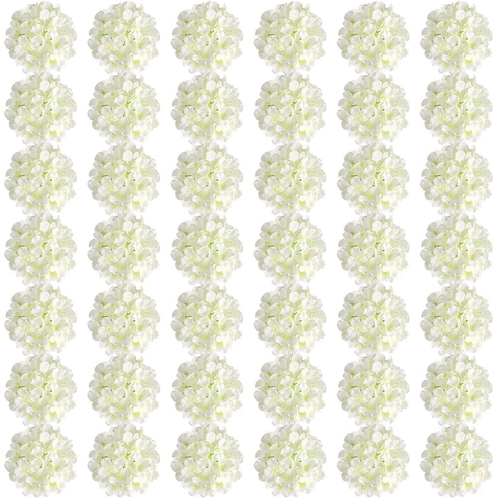 Artificial Hydrangea Flowers 64-Pack: $26.23