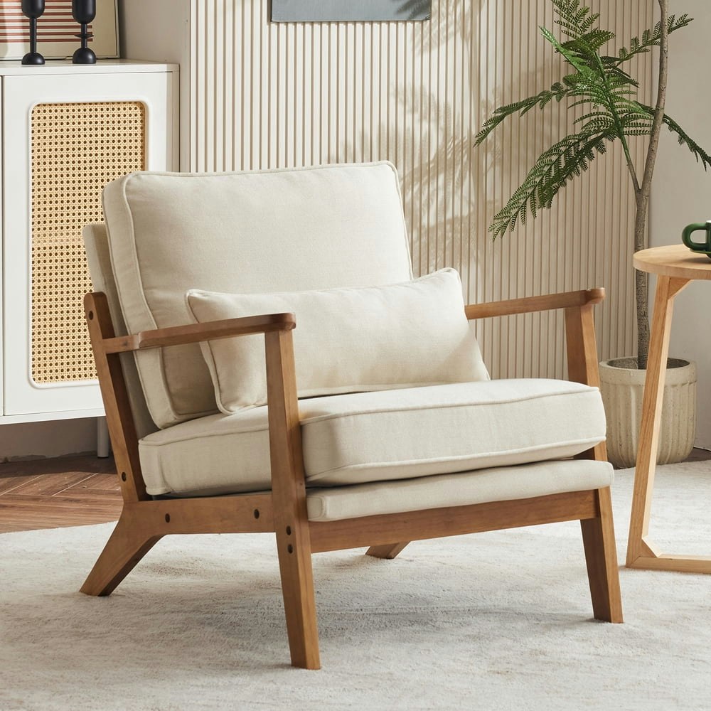 Ktaxon Fabric Upholstered Accent Chair: $116.99