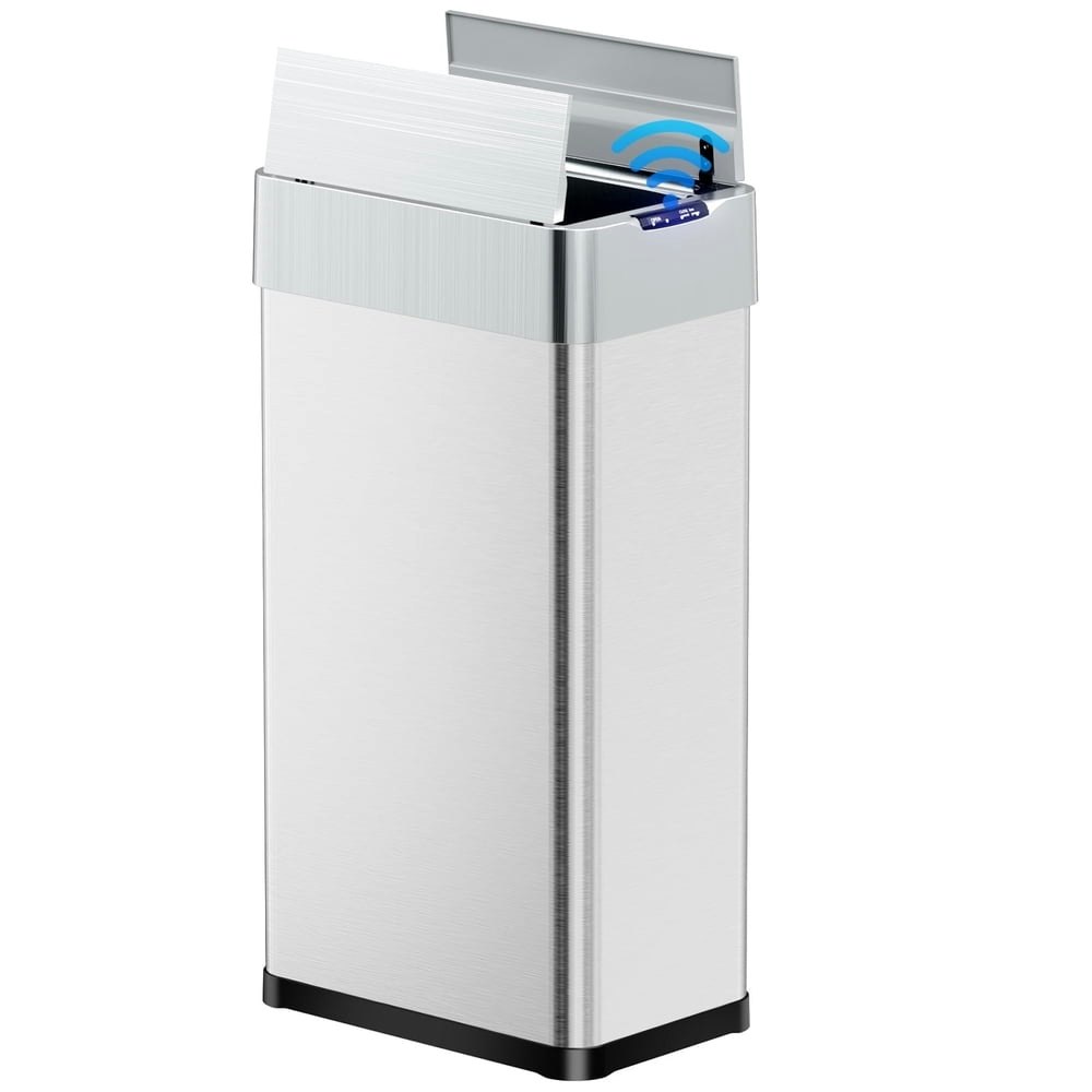 Pirecart 18.5-Gallon Automatic Motion Sensor Trash Can: $75.19