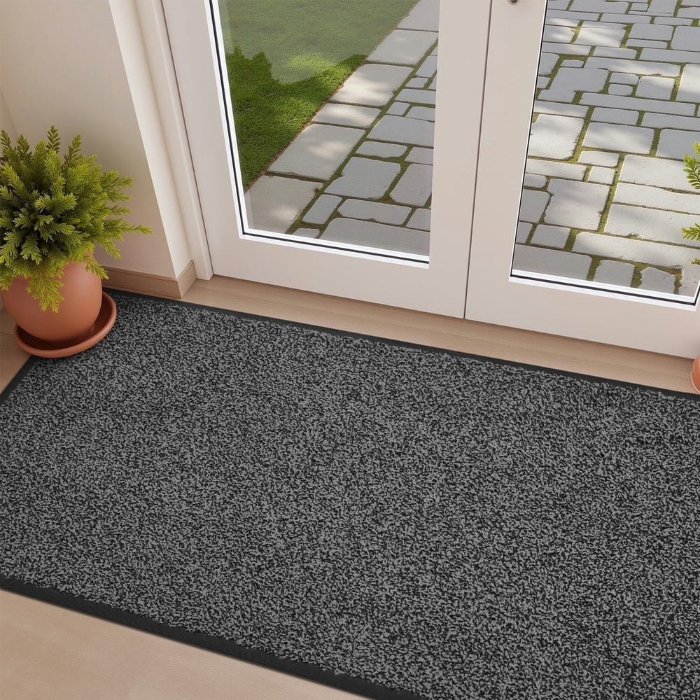 Vunate 17" x 30" Dirt Trapper Indoor Entrance Mat: $9.80