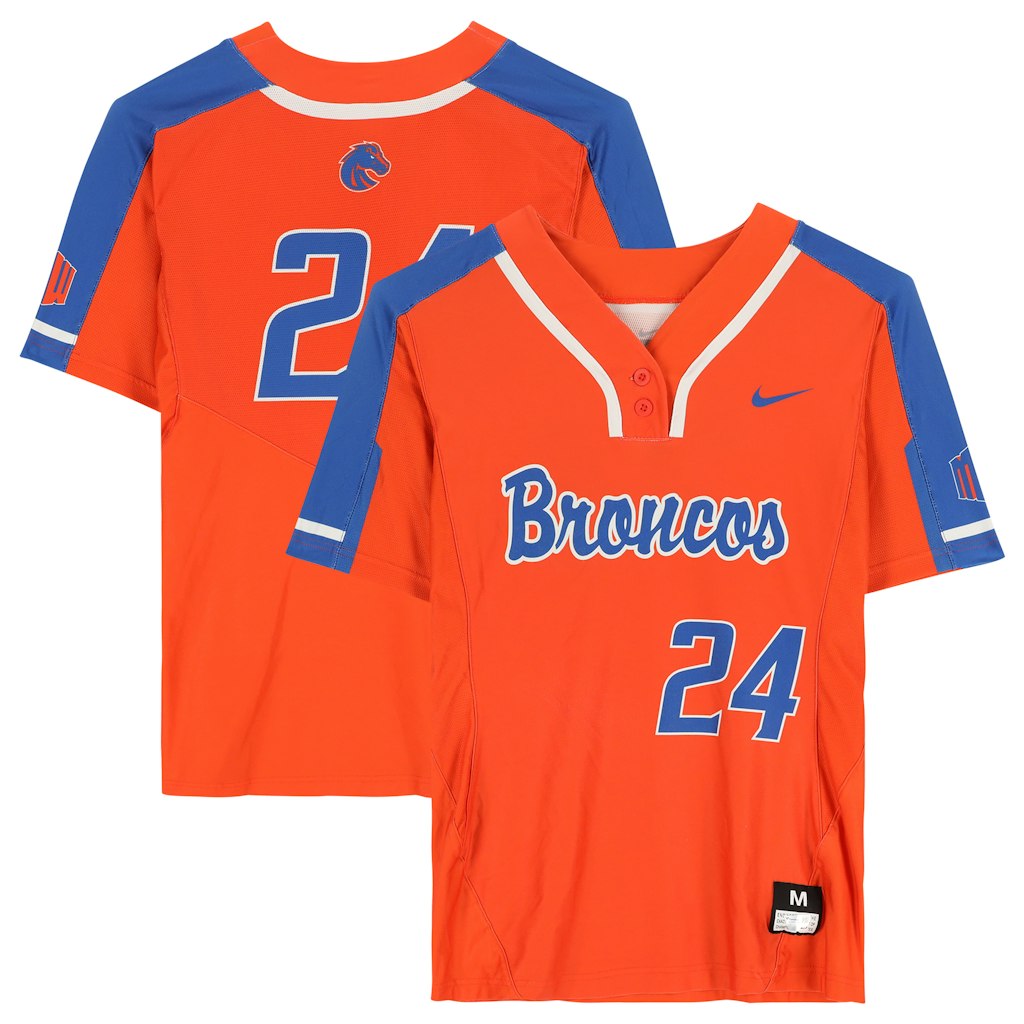 Boise State Broncos Team-Issued #24 Softball Jersey: $99.99