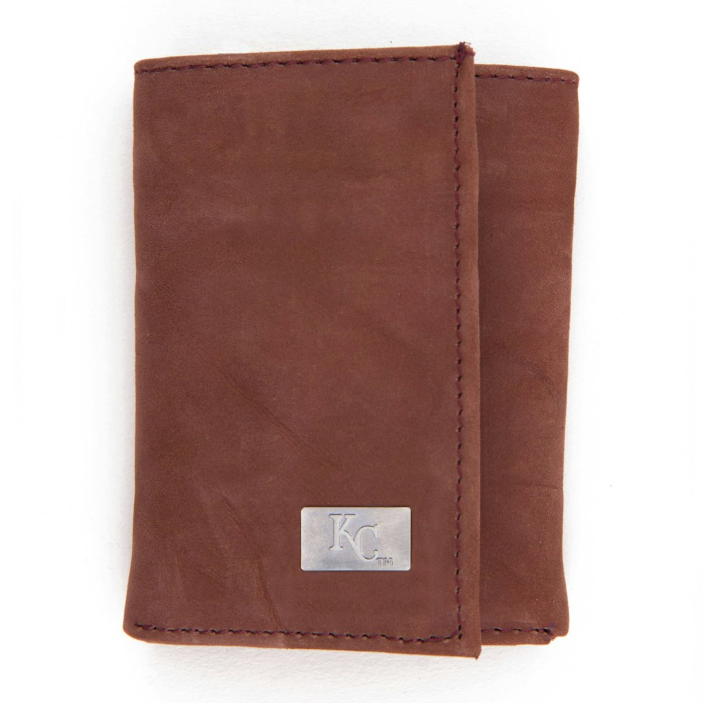 Kansas City Royals Leather Trifold Wallet: $49.99