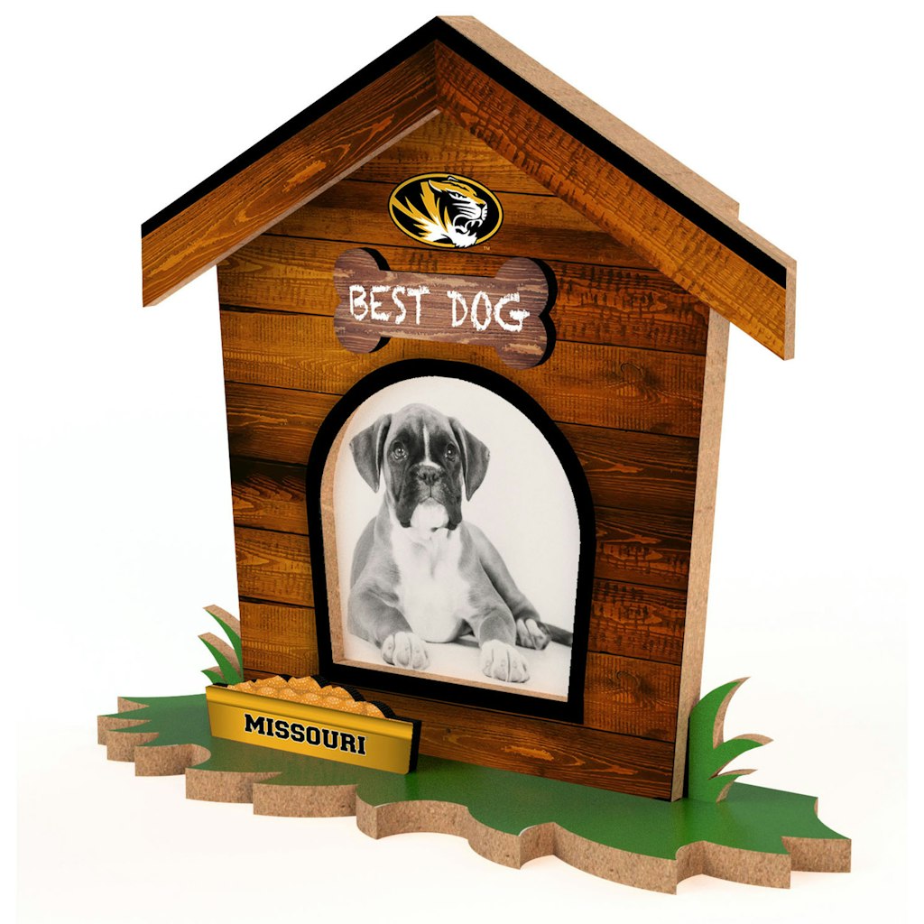 Missouri Tigers Dog House Photo Frame: $37.99