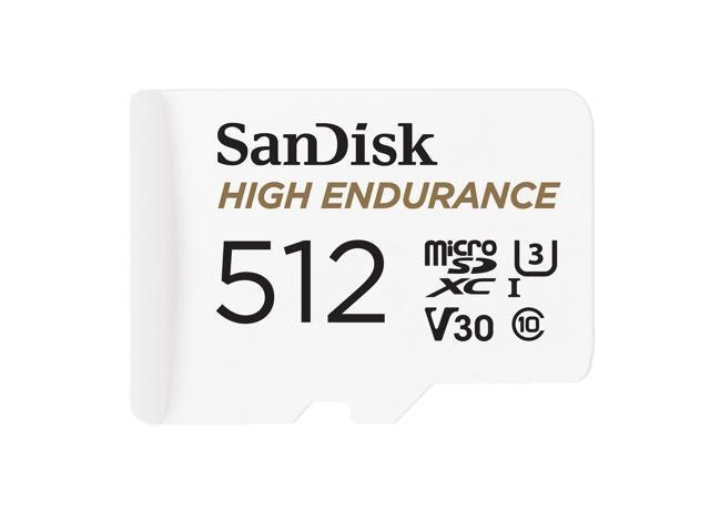 SanDisk 512GB High Endurance microSDXC Card with Adapter: $135.39 SanDisk 512GB High Endurance microSDXC Card with Adapter: $135.39