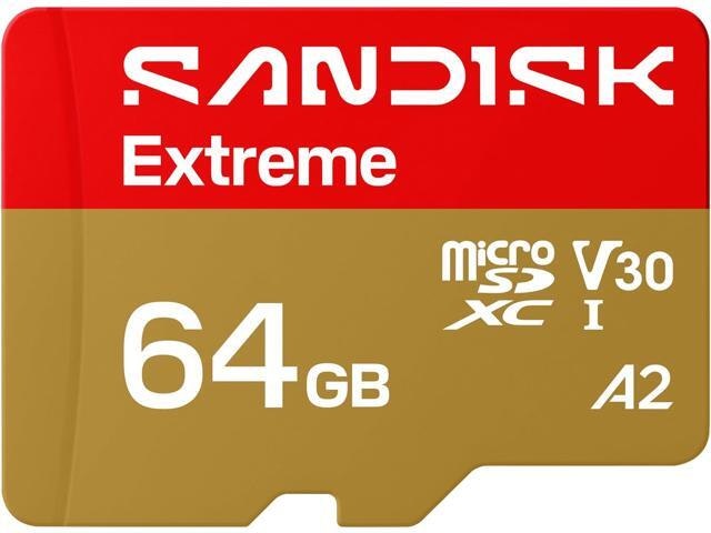 SanDisk 64GB Extreme microSD UHS-I Card: $31.99 SanDisk 64GB Extreme microSD UHS-I Card: $31.99
