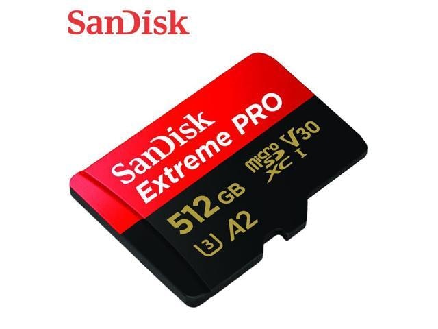 SanDisk 512GB Extreme PRO A2 microSDXC Card: $122.69 SanDisk 512GB Extreme PRO A2 microSDXC Card: $122.69