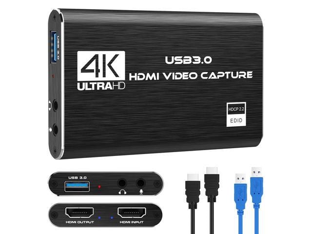 Kehipi 4K HDMI to USB 3.0 Video Capture Card: $39.99