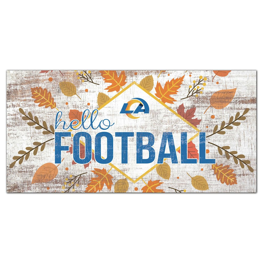 Los Angeles Rams 6" x 12" Wall Art: $21.99