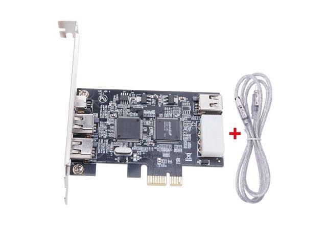 4-Port PCI-E 1x IEEE 1394 Firewire Expansion Card: $49.16 4-Port PCI-E 1x IEEE 1394 Firewire Expansion Card: $49.16