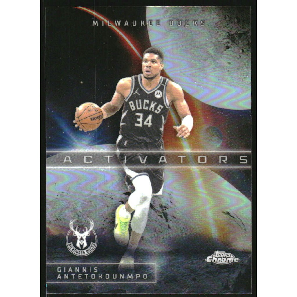 2025-26 Topps Chrome Activators Refractors Giannis Antetokounmpo #AC4: $18