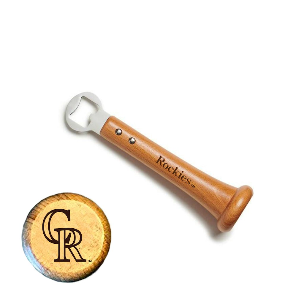 Colorado Rockies Baseball BBQ Pickoff Bottle Opener: $49.99