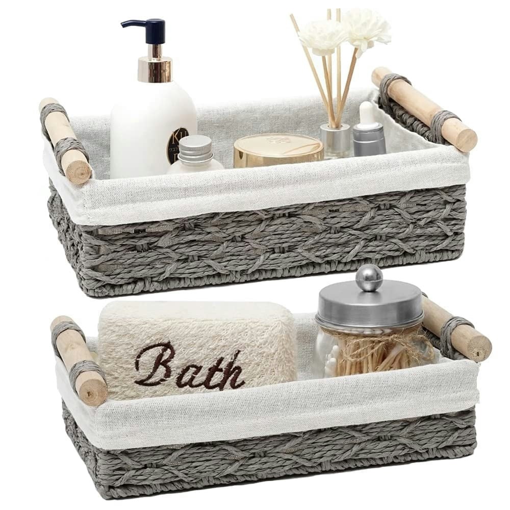 Bevtee Wicker Storage Basket 2-Pack: $20.69 Bevtee Wicker Storage Basket 2-Pack: $20.69