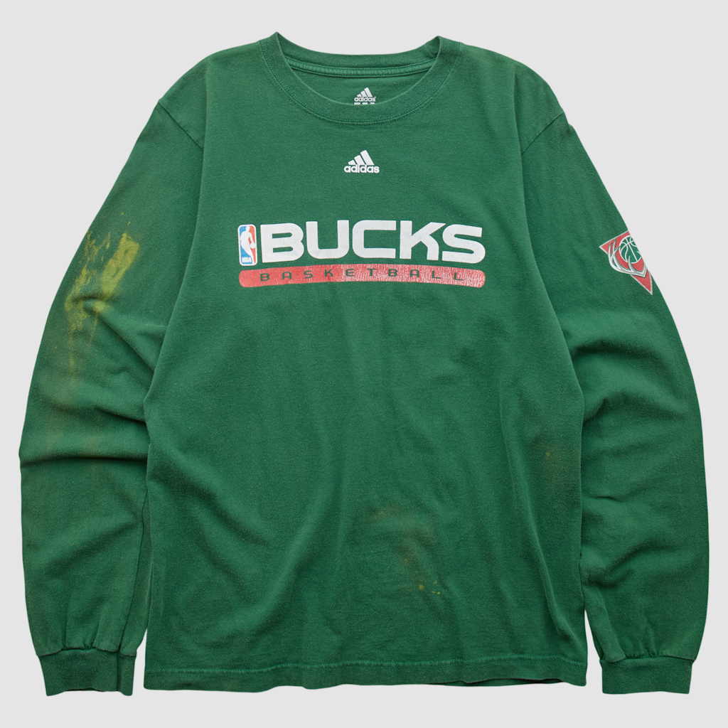 Milwaukee Bucks Adidas 2010s Long Sleeve T-Shirt: $39.99