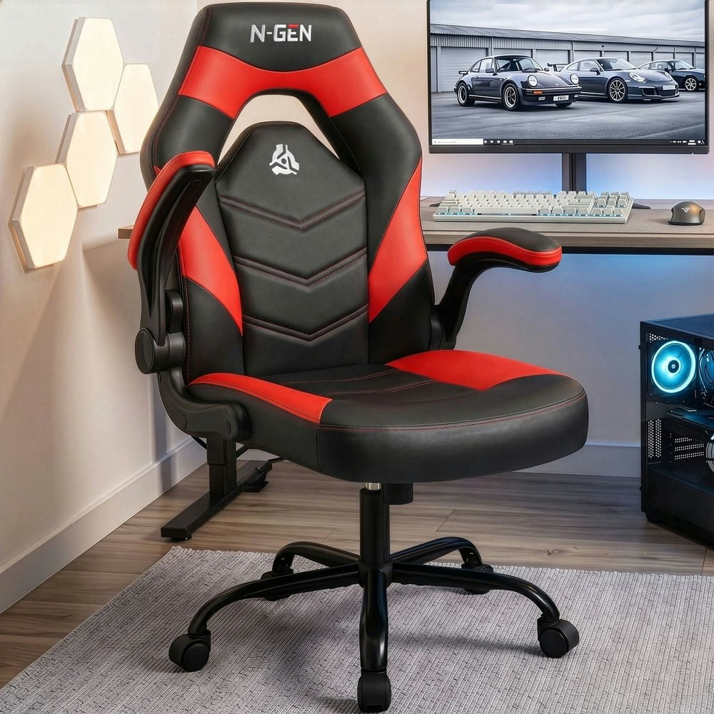 Celtoss Ergonomic PU Leather Gaming Chair: $79.97 Celtoss Ergonomic PU Leather Gaming Chair: $79.97