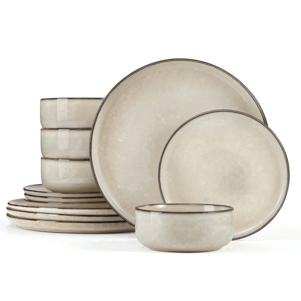 Onader 12-Piece Stoneware Dinnerware Set: $52.99 Onader 12-Piece Stoneware Dinnerware Set: $52.99