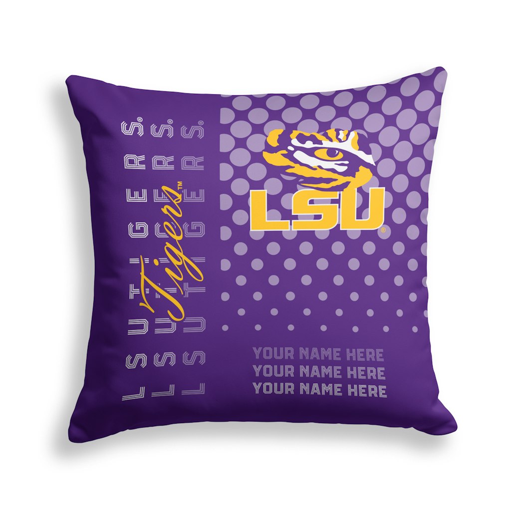 Pegasus LSU Tigers 18" x 18" Personalized Decor Pillow: $52.99 Pegasus LSU Tigers 18" x 18" Personalized Decor Pillow: $52.99