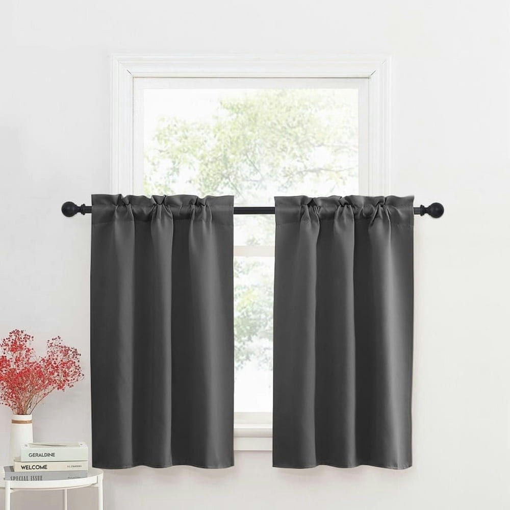 Nicetown 29" x 36" Blackout Curtains 2-Pack: $12.95