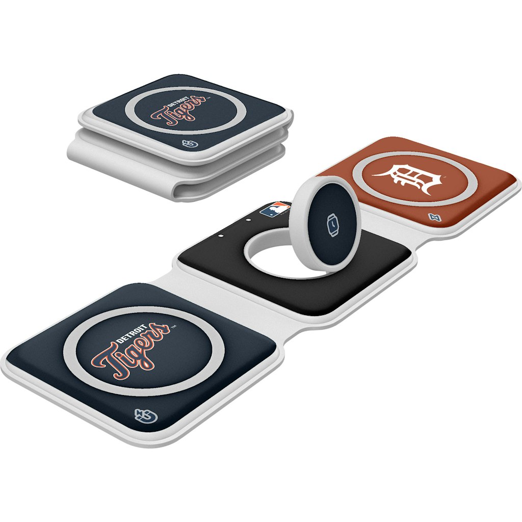 Keyscaper Detroit Tigers 3-in-1 Foldable Charger: $69.99 Keyscaper Detroit Tigers 3-in-1 Foldable Charger: $69.99