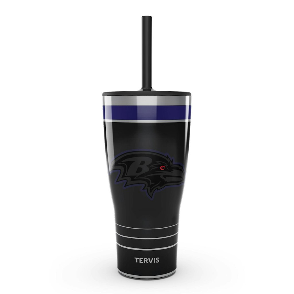 Tervis Baltimore Ravens 30oz. Night Game Tumbler with Straw: $46.99 Tervis Baltimore Ravens 30oz. Night Game Tumbler with Straw: $46.99