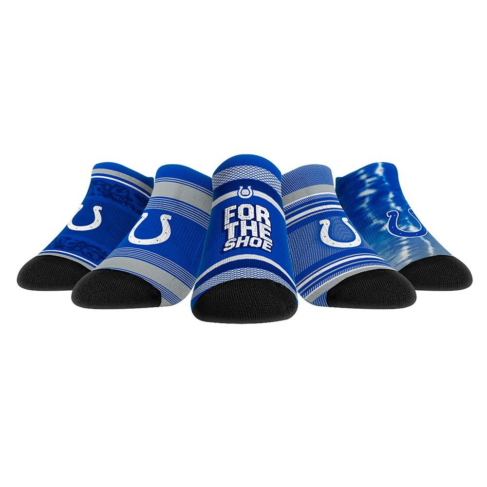 Rock Em Unisex Indianapolis Colts Low-Cut Socks 5-Pack: $69.99 Rock Em Unisex Indianapolis Colts Low-Cut Socks 5-Pack: $69.99