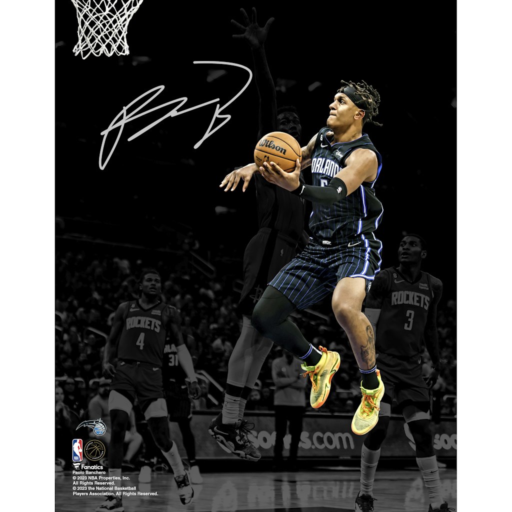 Paolo Banchero Autographed 11" x 14" Photograph: $139.99 Paolo Banchero Autographed 11" x 14" Photograph: $139.99