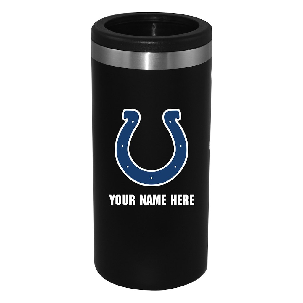 Indianapolis Colts 12oz. Personalized Slim Can Holder: $34.99 Indianapolis Colts 12oz. Personalized Slim Can Holder: $34.99