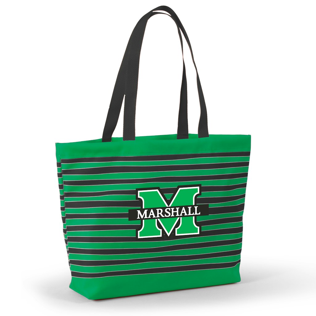 Marshall Thundering Herd Wavy Striped Tatum Tote Bag: $34.99 Marshall Thundering Herd Wavy Striped Tatum Tote Bag: $34.99