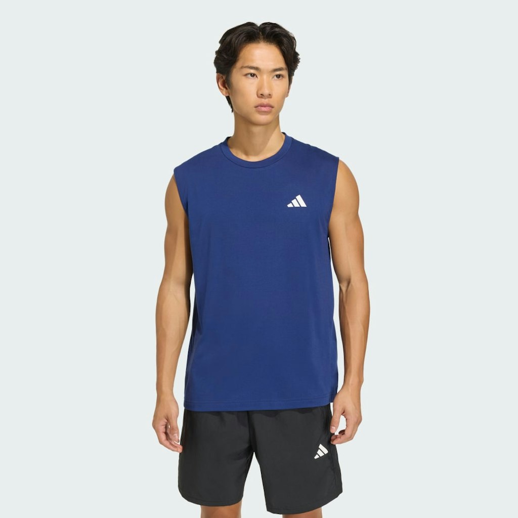 Workout Essentials Sleeveless T-Shirt: $25
