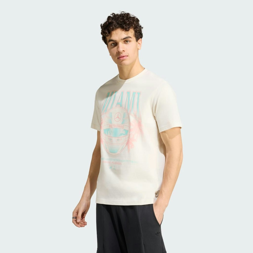 Mercedes-AMG Petronas Formula 1 Team Miami T-Shirt: $40 Mercedes-AMG Petronas Formula 1 Team Miami T-Shirt: $40