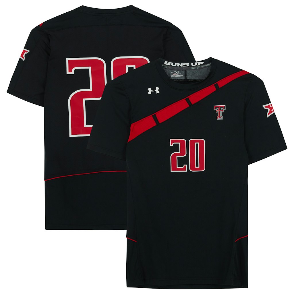 Texas Tech Red Raiders #20 Team-Issued Jersey: $99.99 Texas Tech Red Raiders #20 Team-Issued Jersey: $99.99