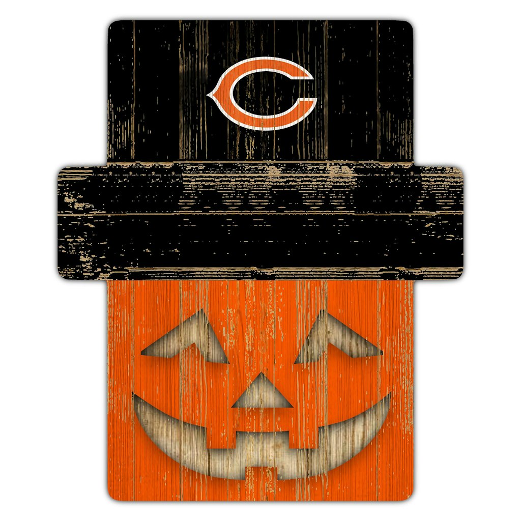 Chicago Bears 12" x 12" Jack-O-Lantern Display: $27.99 Chicago Bears 12" x 12" Jack-O-Lantern Display: $27.99