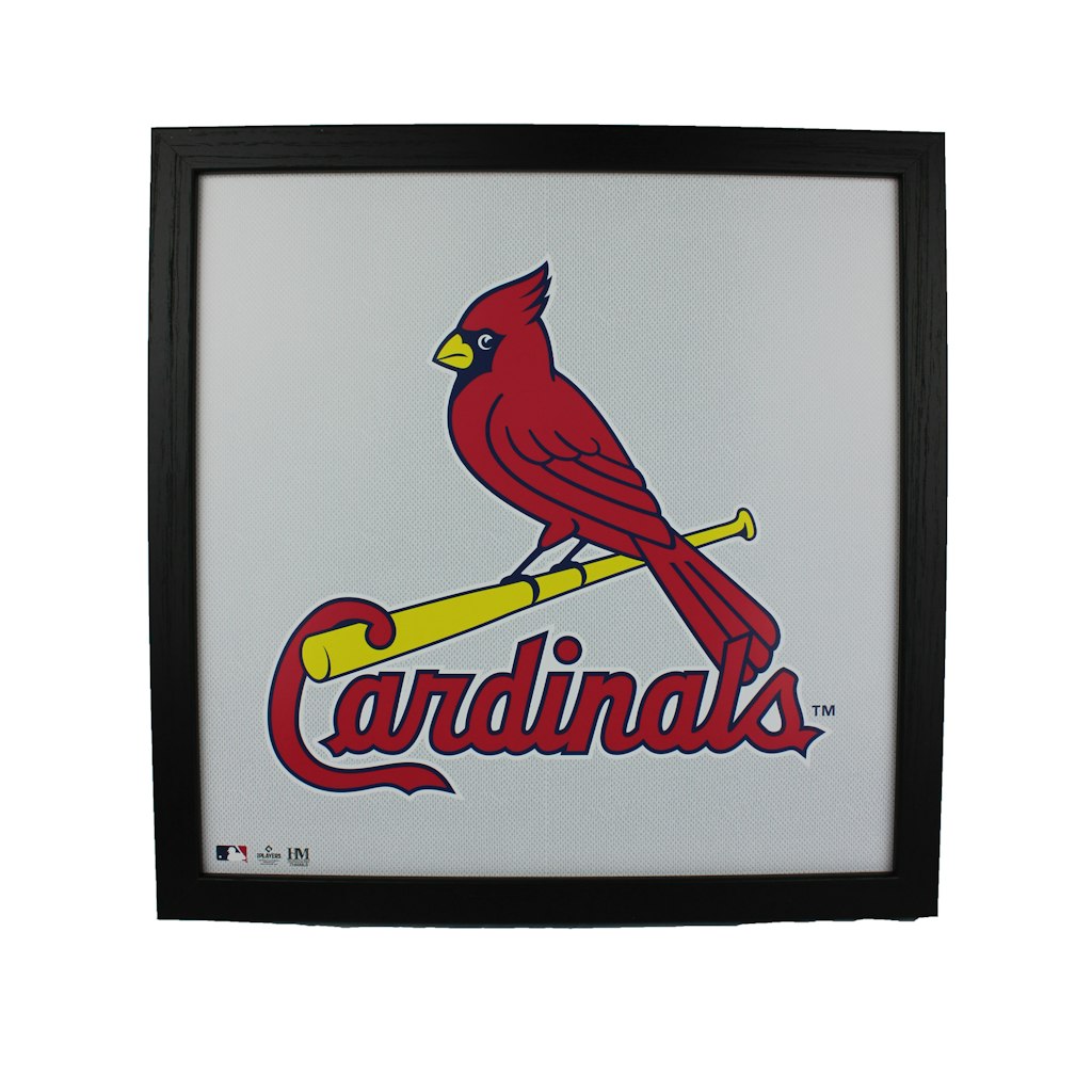 St. Louis Cardinals Framed Primary Logo Photograph: $55 St. Louis Cardinals Framed Primary Logo Photograph: $55