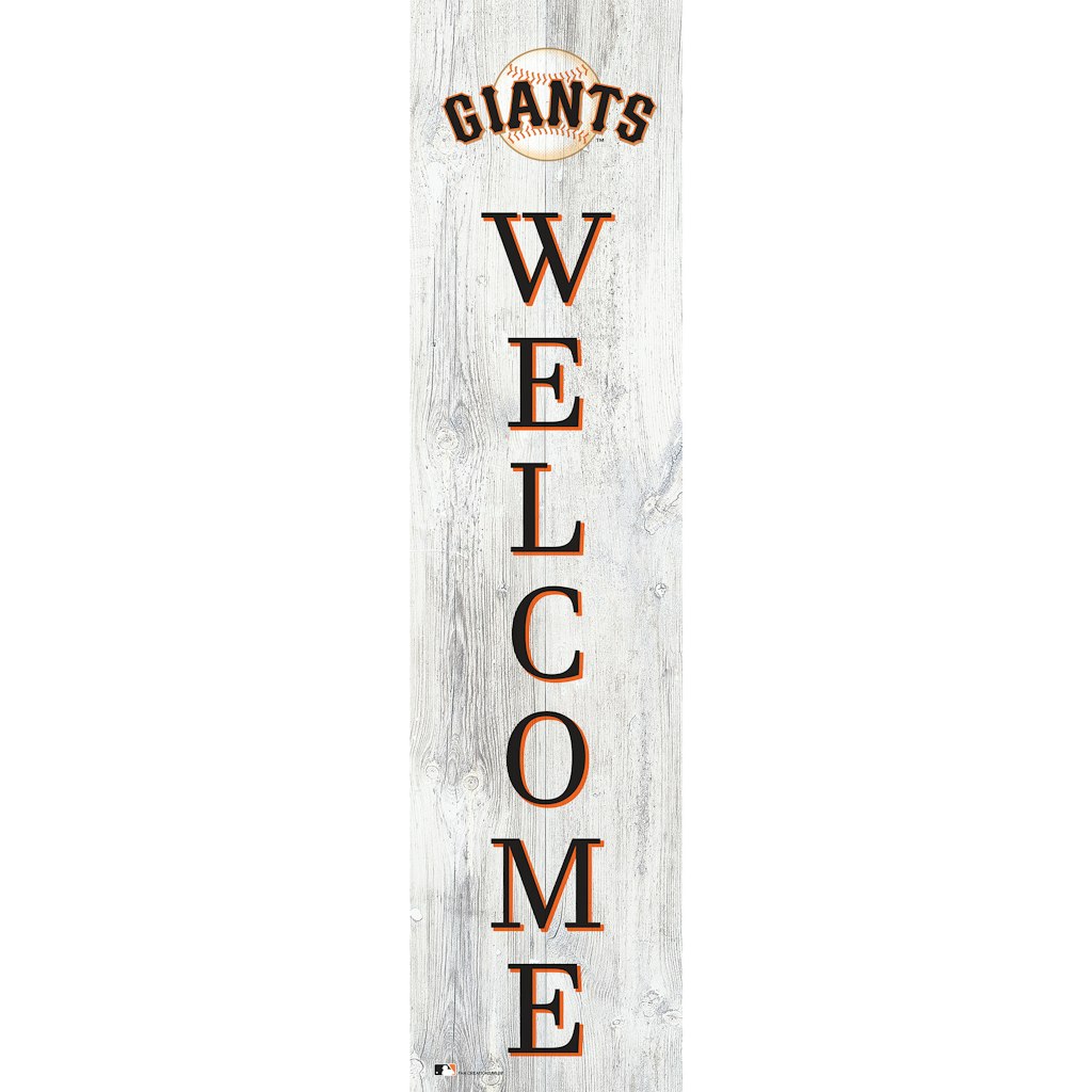 San Francisco Giants 48-inch Welcome Leaner: $79.99 San Francisco Giants 48-inch Welcome Leaner: $79.99