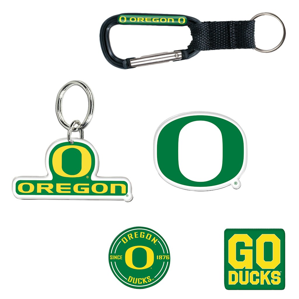 WinCraft Oregon Ducks Key Ring and Magnet 5-Pack: $23.99 WinCraft Oregon Ducks Key Ring and Magnet 5-Pack: $23.99