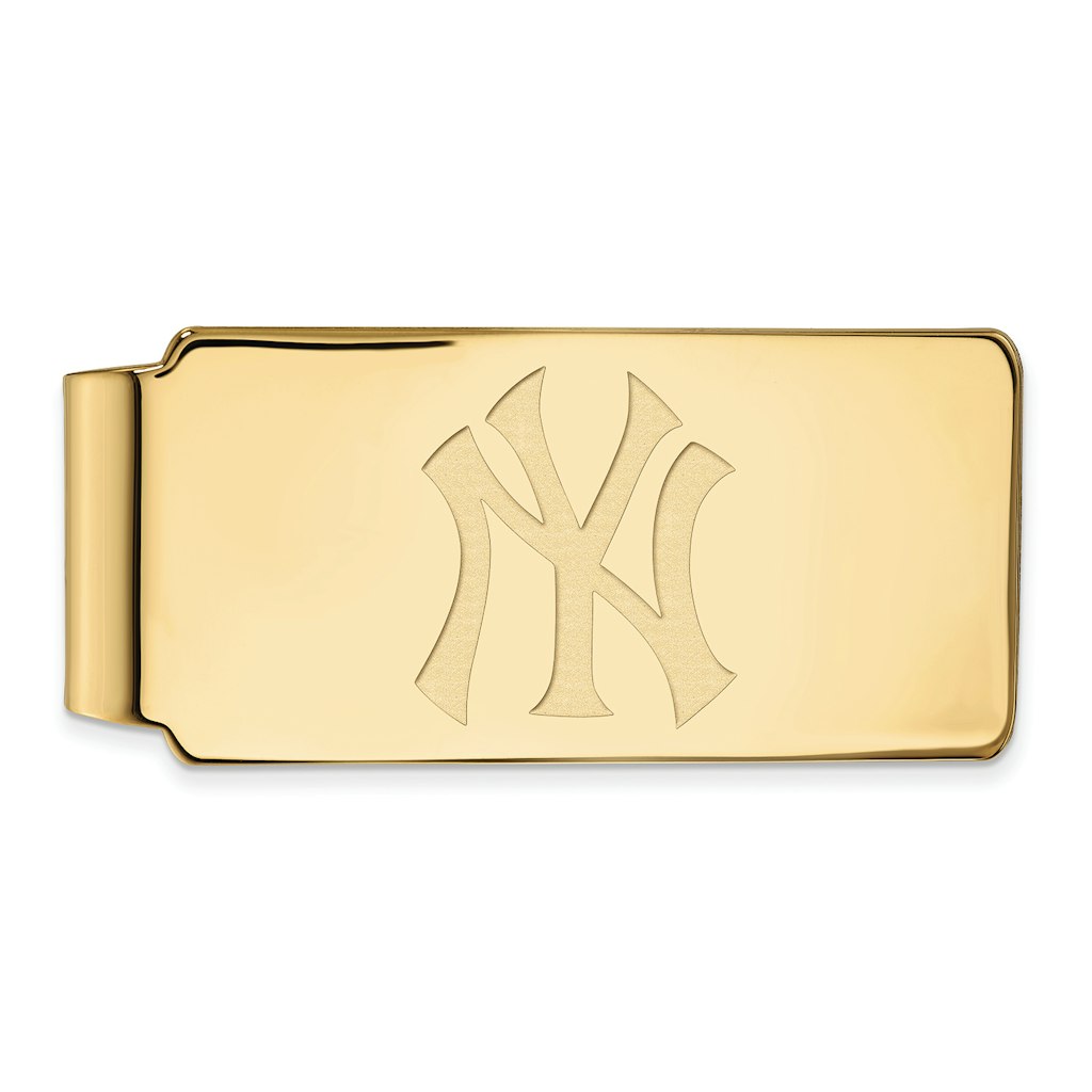 Men's New York Yankees 14k Yellow Gold Money Clip: $11,439.99 Men's New York Yankees 14k Yellow Gold Money Clip: $11,439.99