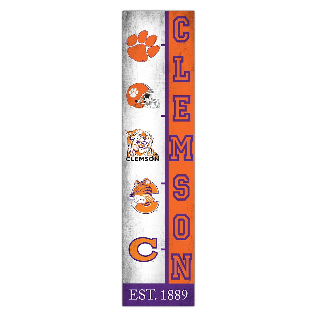 Clemson Tigers 6" x 24" Progression Wood Sign: $36.99 Clemson Tigers 6" x 24" Progression Wood Sign: $36.99