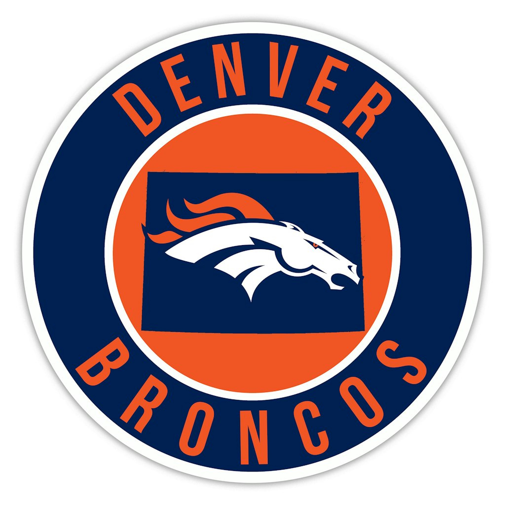 Denver Broncos 15-inch State Circle Sign: $29.99 Denver Broncos 15-inch State Circle Sign: $29.99