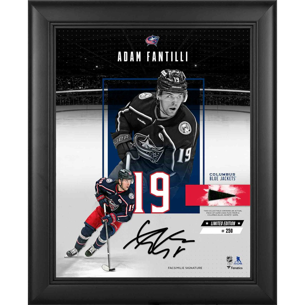 Adam Fantilli Columbus Blue Jackets 11" x 14" Framed Showcase Collage: $79.99 Adam Fantilli Columbus Blue Jackets 11" x 14" Framed Showcase Collage: $79.99