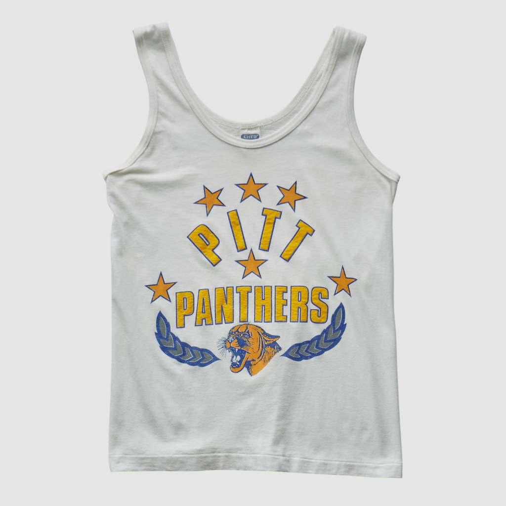 Fanatics Real Vintage Pitt Panthers 80s Youth Large Tank Top: $34.99 Fanatics Real Vintage Pitt Panthers 80s Youth Large Tank Top: $34.99