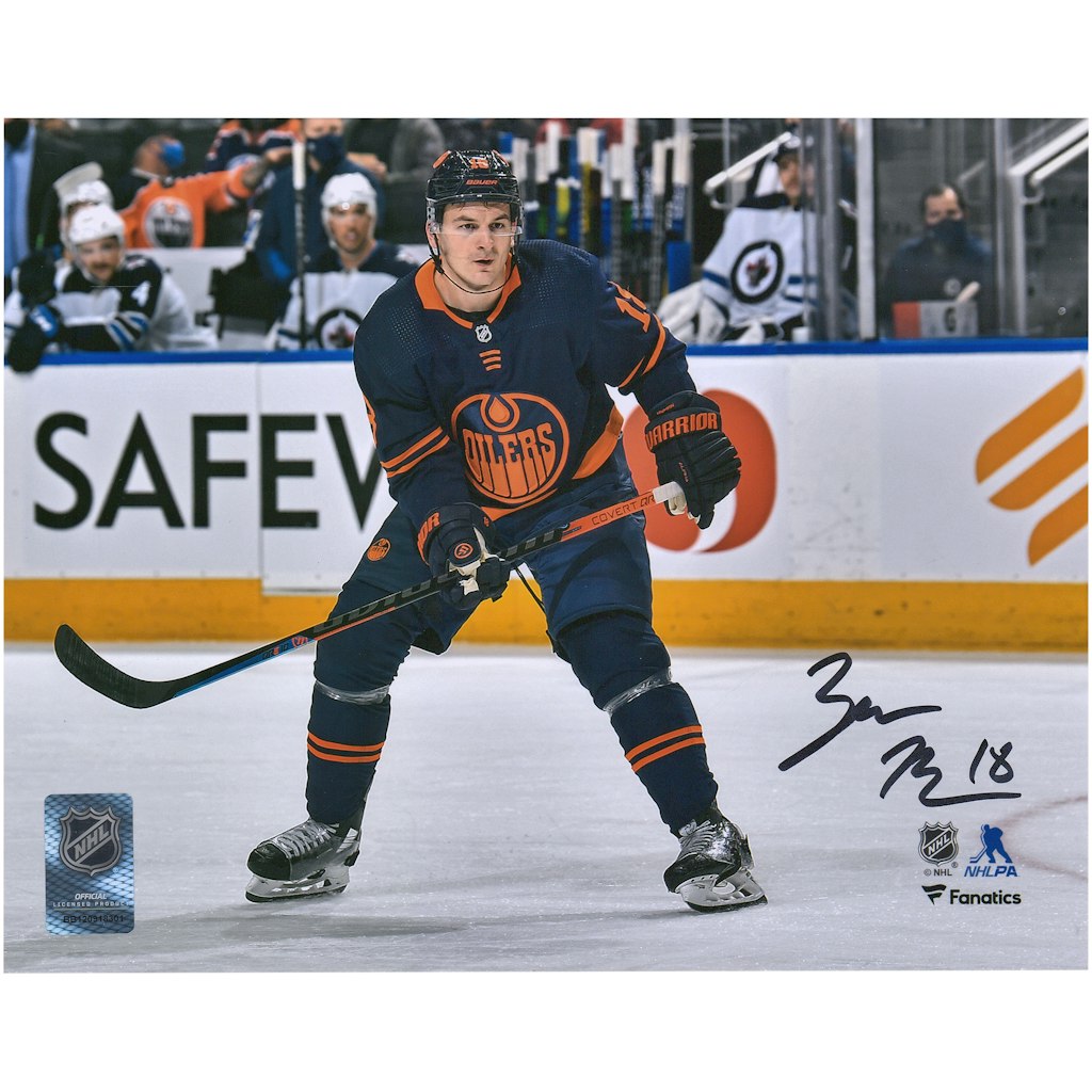 Zach Hyman Autographed 8x10 Edmonton Oilers Photograph: $59.99 Zach Hyman Autographed 8x10 Edmonton Oilers Photograph: $59.99