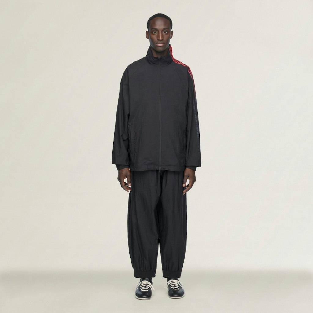 Y-3 Gradient 3-Stripes Nylon Track Pants: $300
