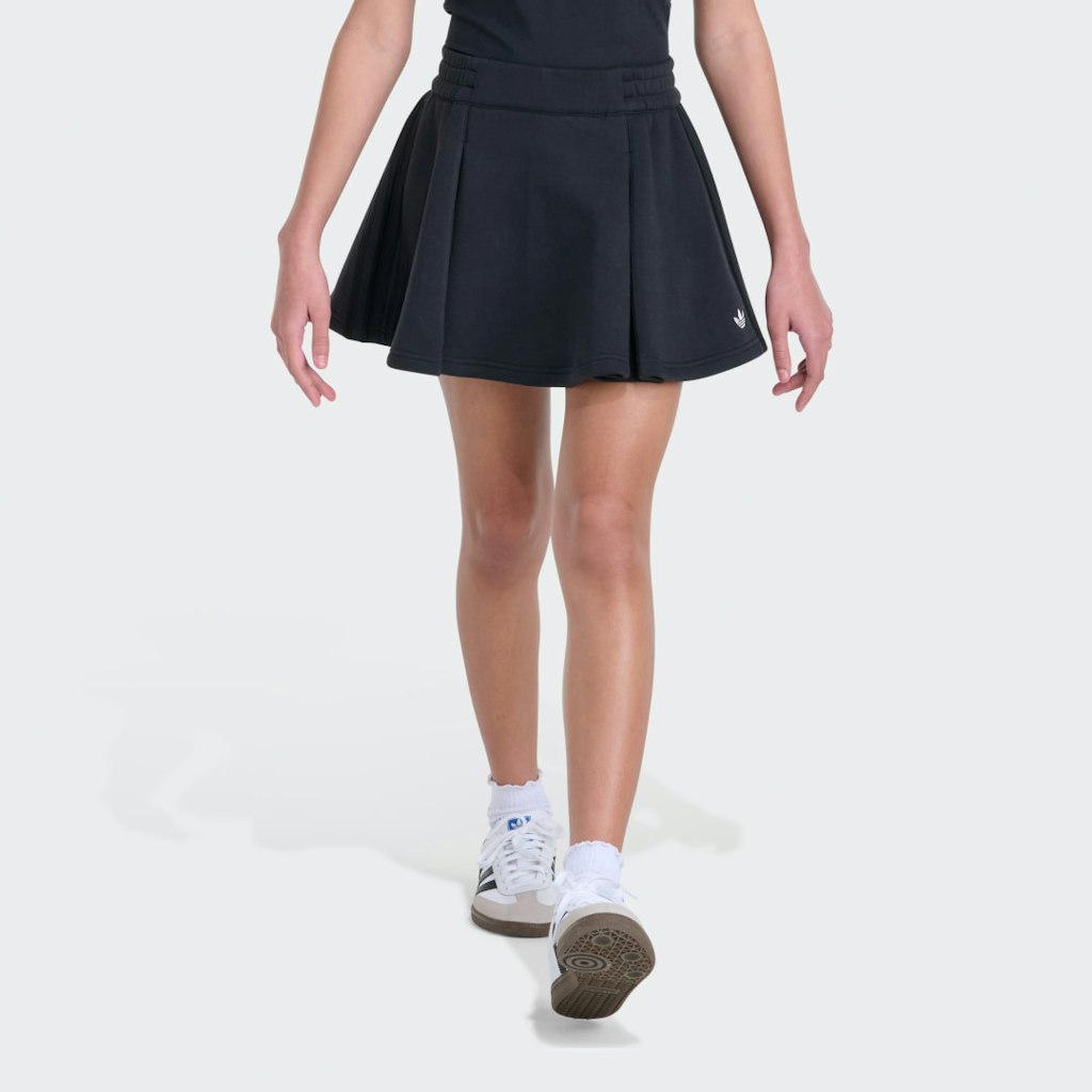 Elastic Waistband Fleece Pleated Skort: $40 Elastic Waistband Fleece Pleated Skort: $40
