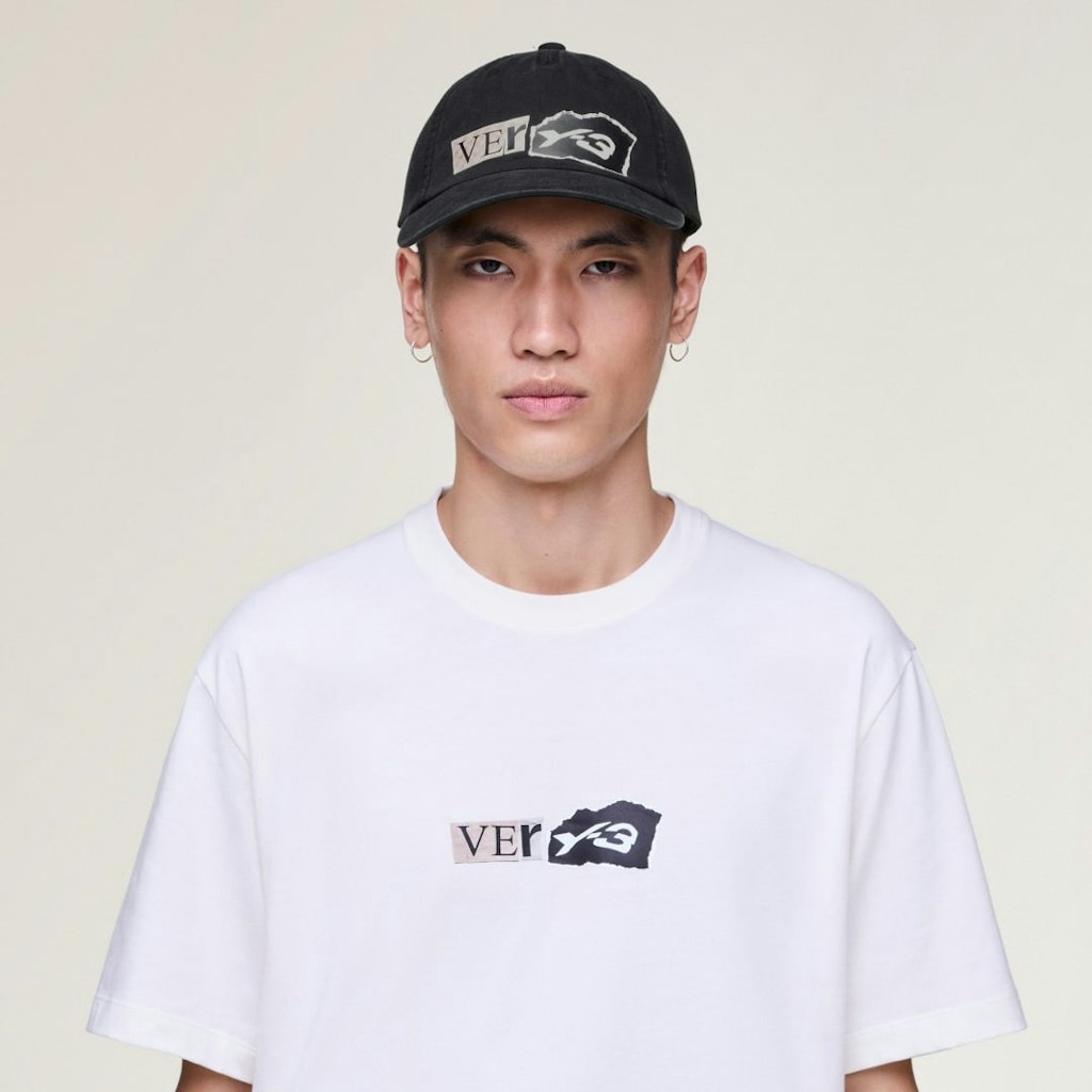 Y-3 Graphic Dad Cap: $54