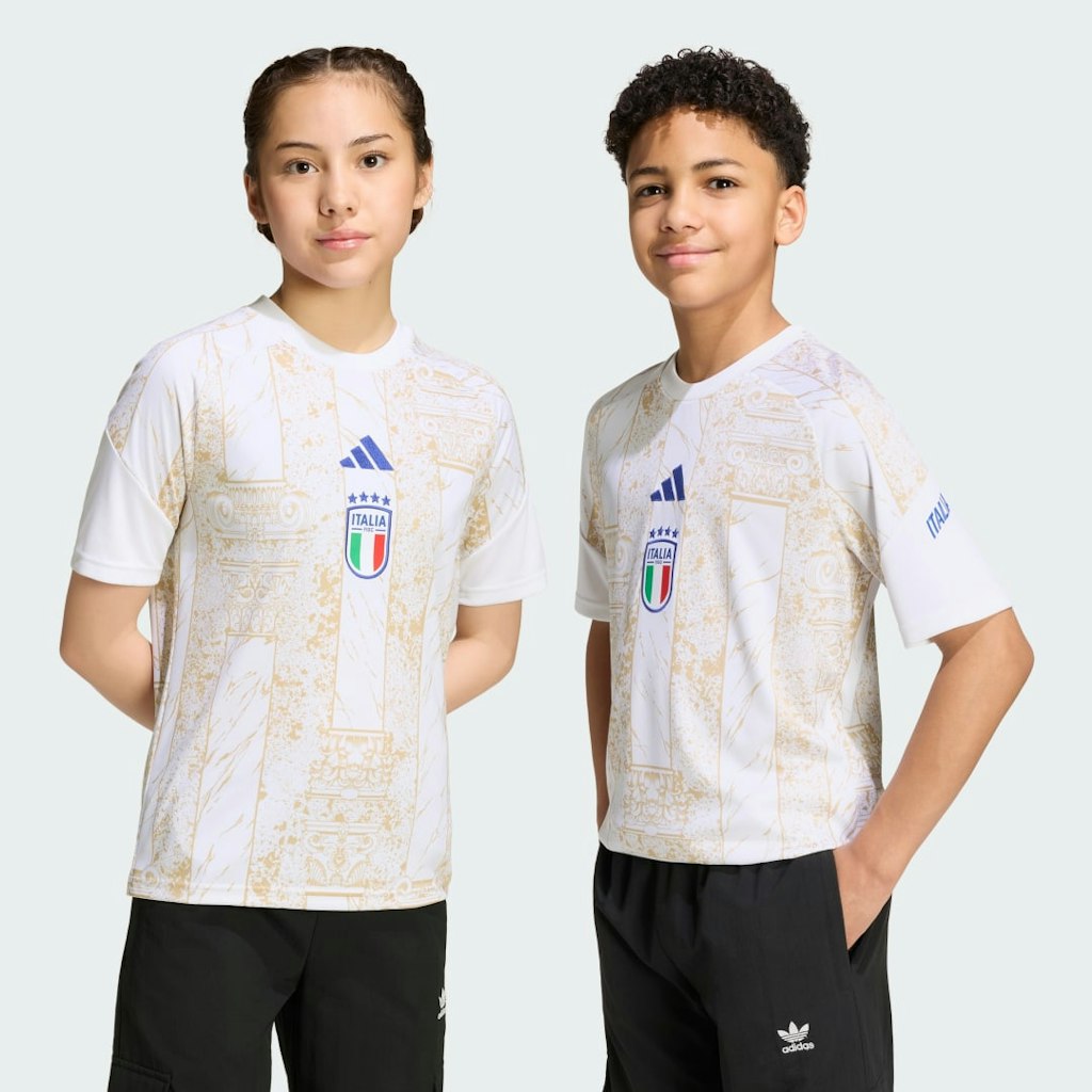Italy Kids Home Pre-Match Jersey: $30 Italy Kids Home Pre-Match Jersey: $30