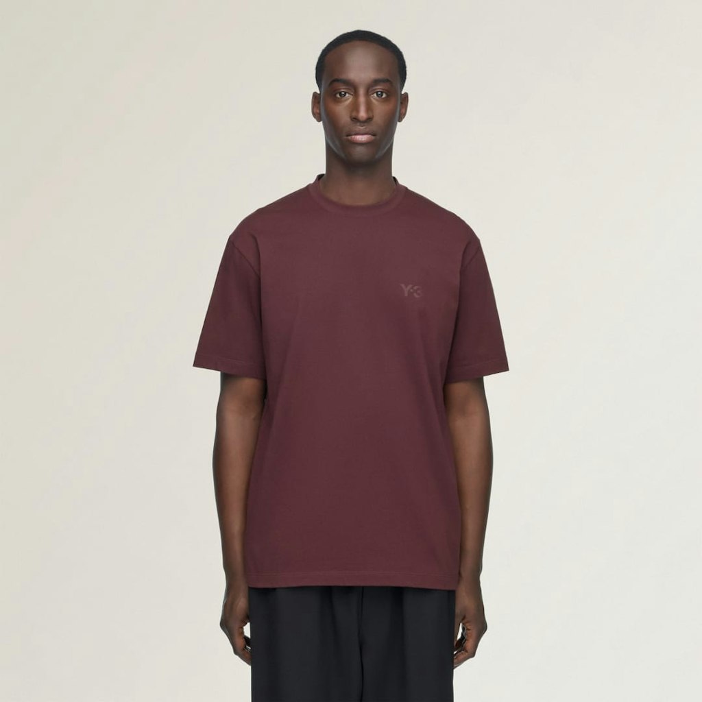 Y-3 Regular Short Sleeve T-Shirt: $100 Y-3 Regular Short Sleeve T-Shirt: $100