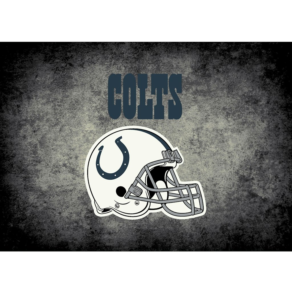 Indianapolis Colts 3'10" x 5'4" Distressed Rug: $199.99